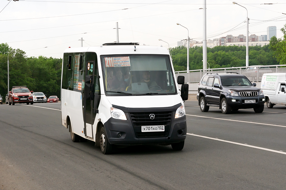 Башкортостан, ГАЗ-A64R42 Next № Х 701 ХО 102