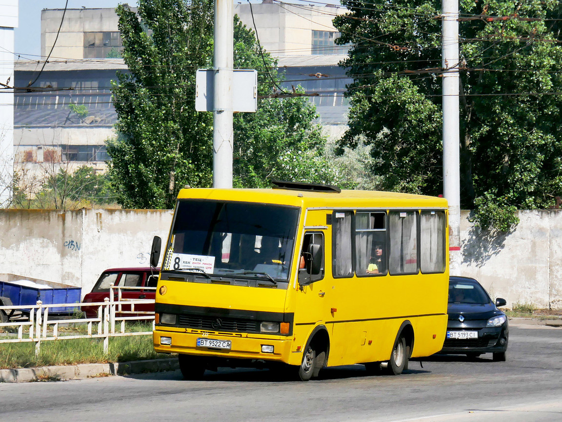 Херсонская область, БАЗ-А079.14 "Подснежник" № BT 9522 CA