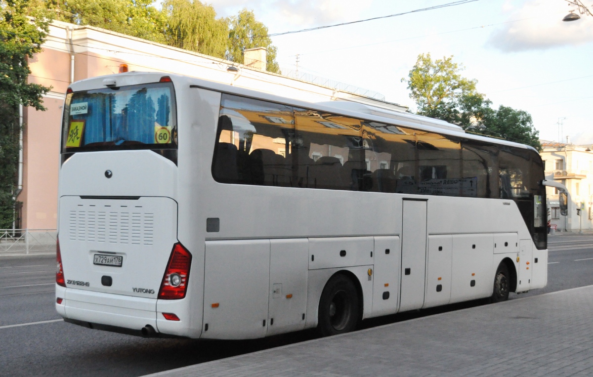 Санкт-Петербург, Yutong ZK6122H9 № Х 729 АН 178