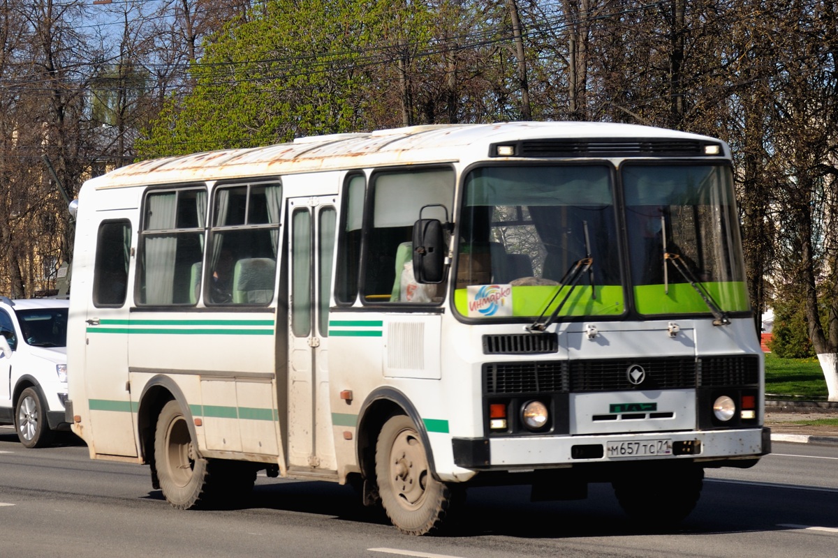 Тульская область, ПАЗ-32053 № М 657 ТС 71