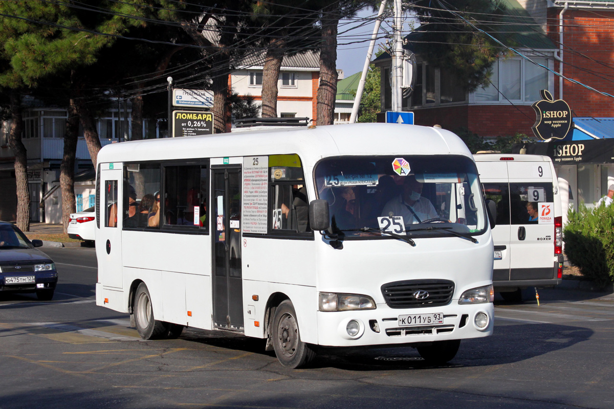Krasnodar region, Hyundai County LWB C09 (TagAZ) # К 011 УВ 93