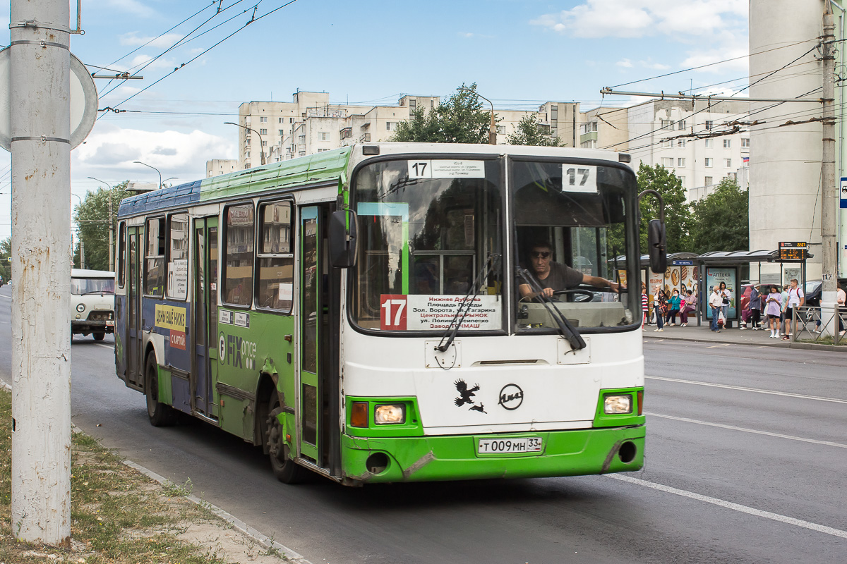 Vladimir region, LiAZ-5256.26 # Т 009 МН 33