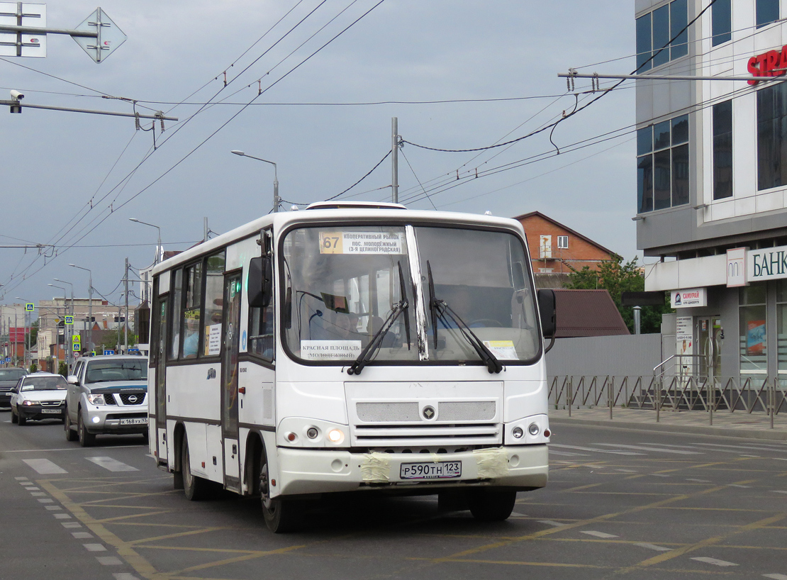 Краснодарский край, ПАЗ-320402-05 № Р 590 ТН 123