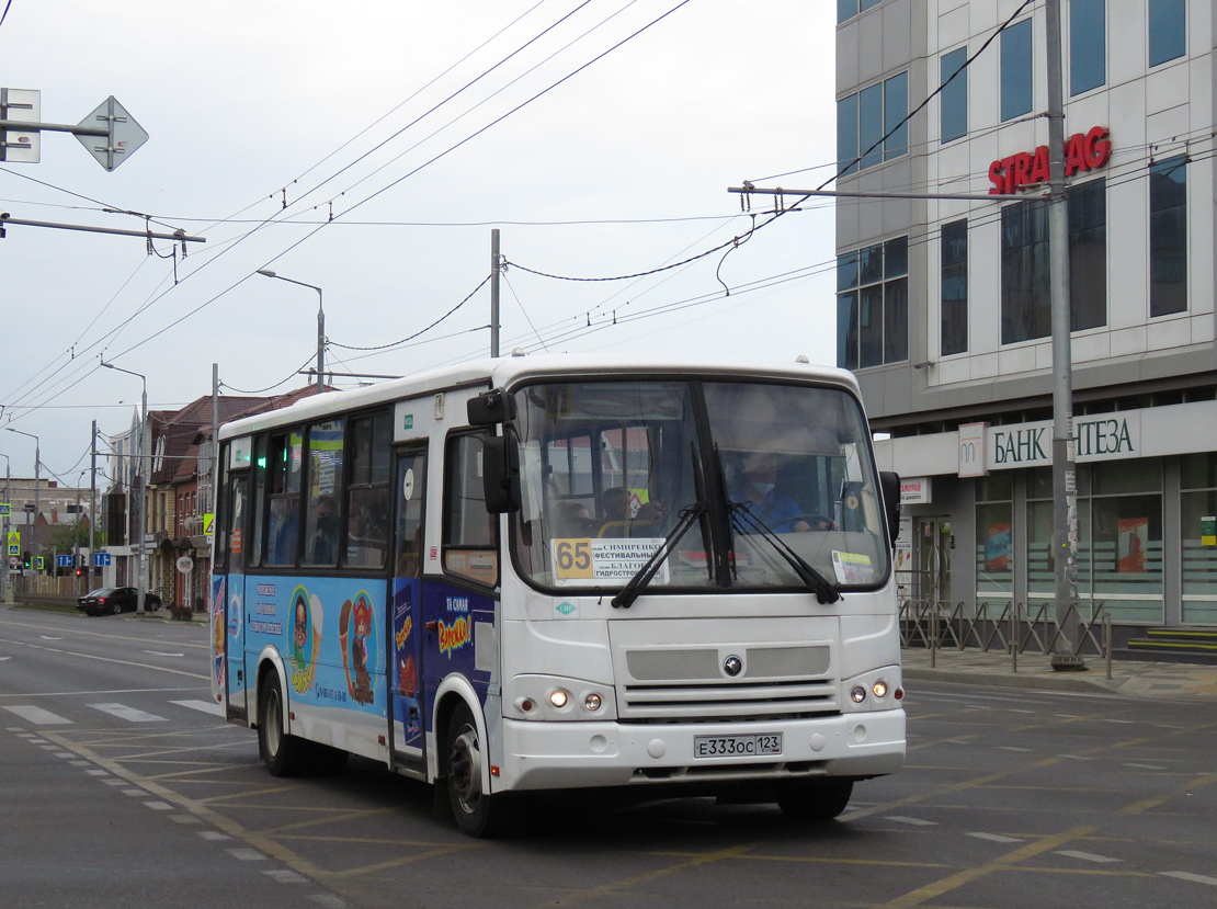 Краснодарский край, ПАЗ-320412-10 № Е 333 ОС 123
