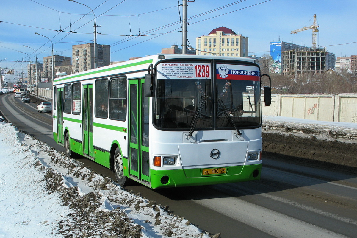 Новосибирская область, ЛиАЗ-5256.45 № КО 100 54