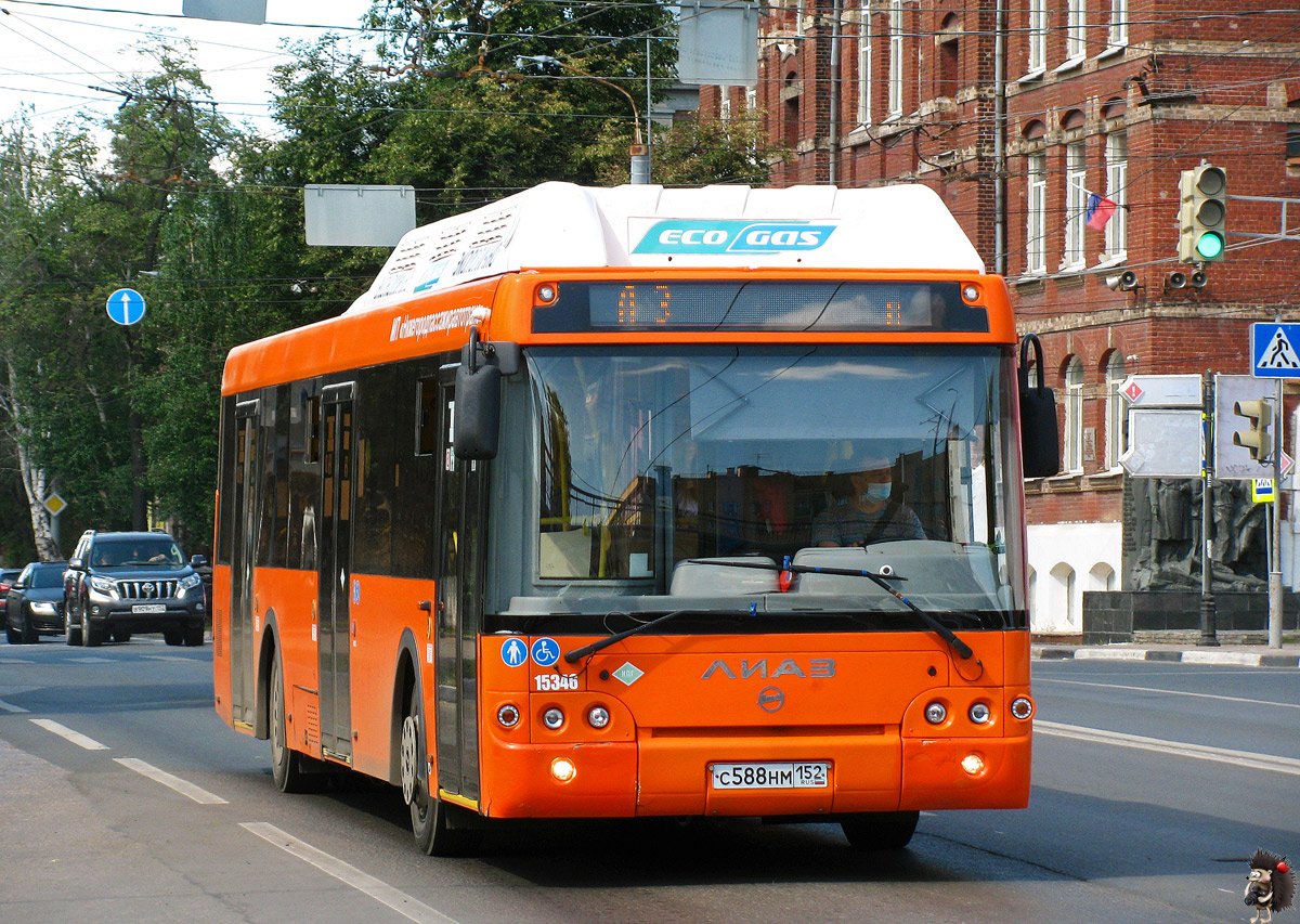 Нижегородская область, ЛиАЗ-5292.67 (CNG) № 15346