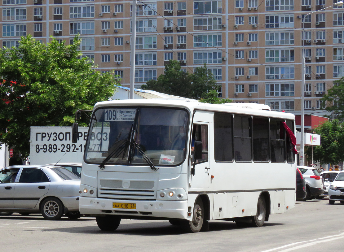 Krasnodar region, PAZ-320402-03 # АА 018 23