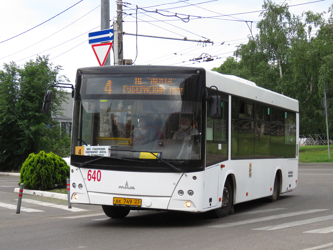 Краснодарский край, МАЗ-206.086 № 640