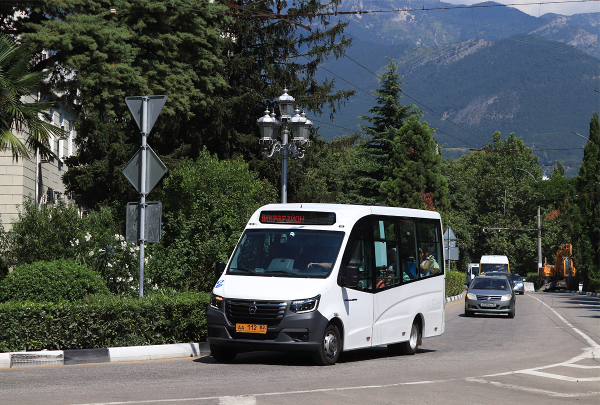 Республика Крым, ГАЗ-A68R52 City № АА 112 82