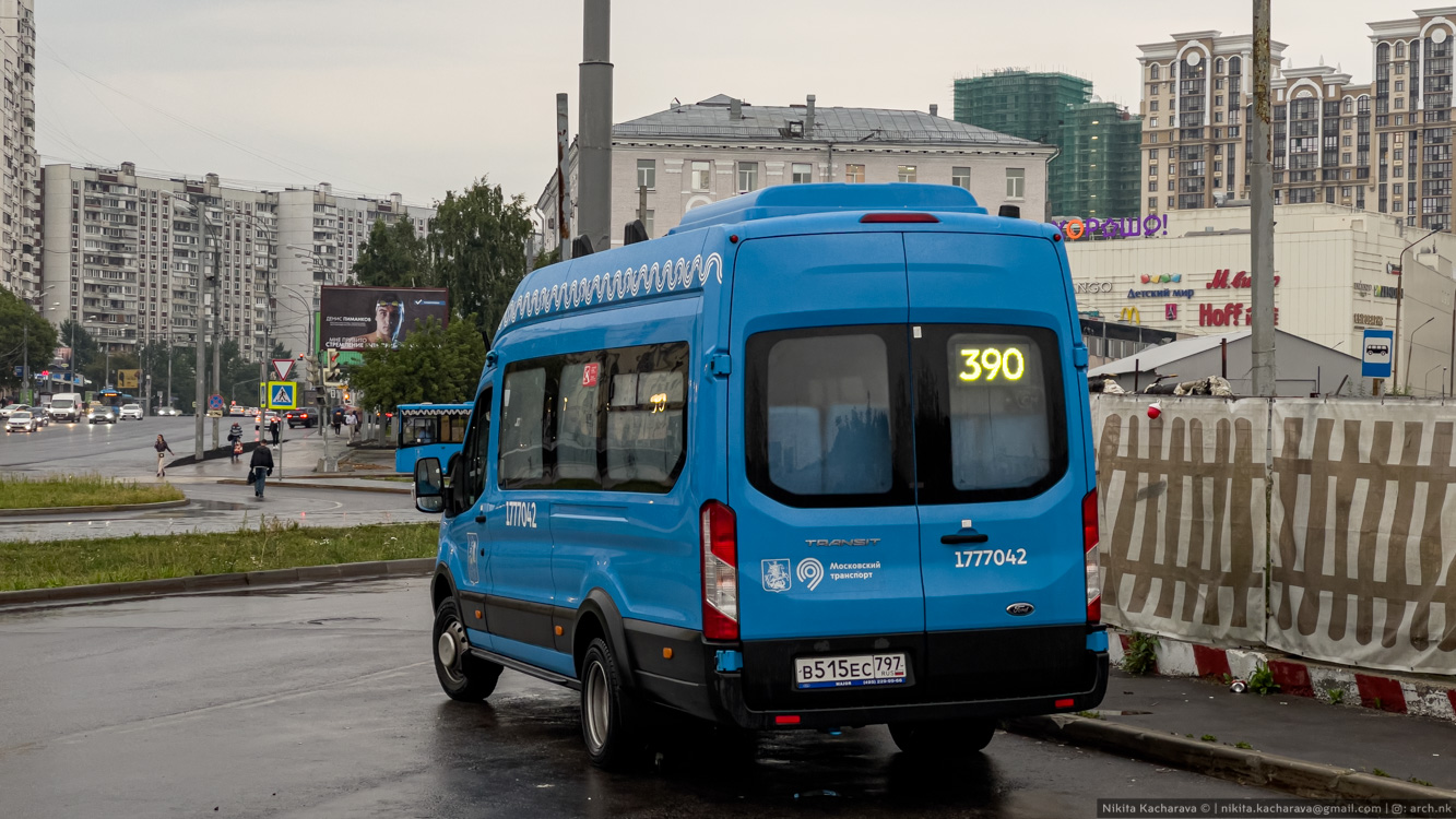 Москва, Нижегородец-222708 (Ford Transit FBD) № 1777042 Москва, Нижегородец-222708 (Ford Transit FBD) № 1777042