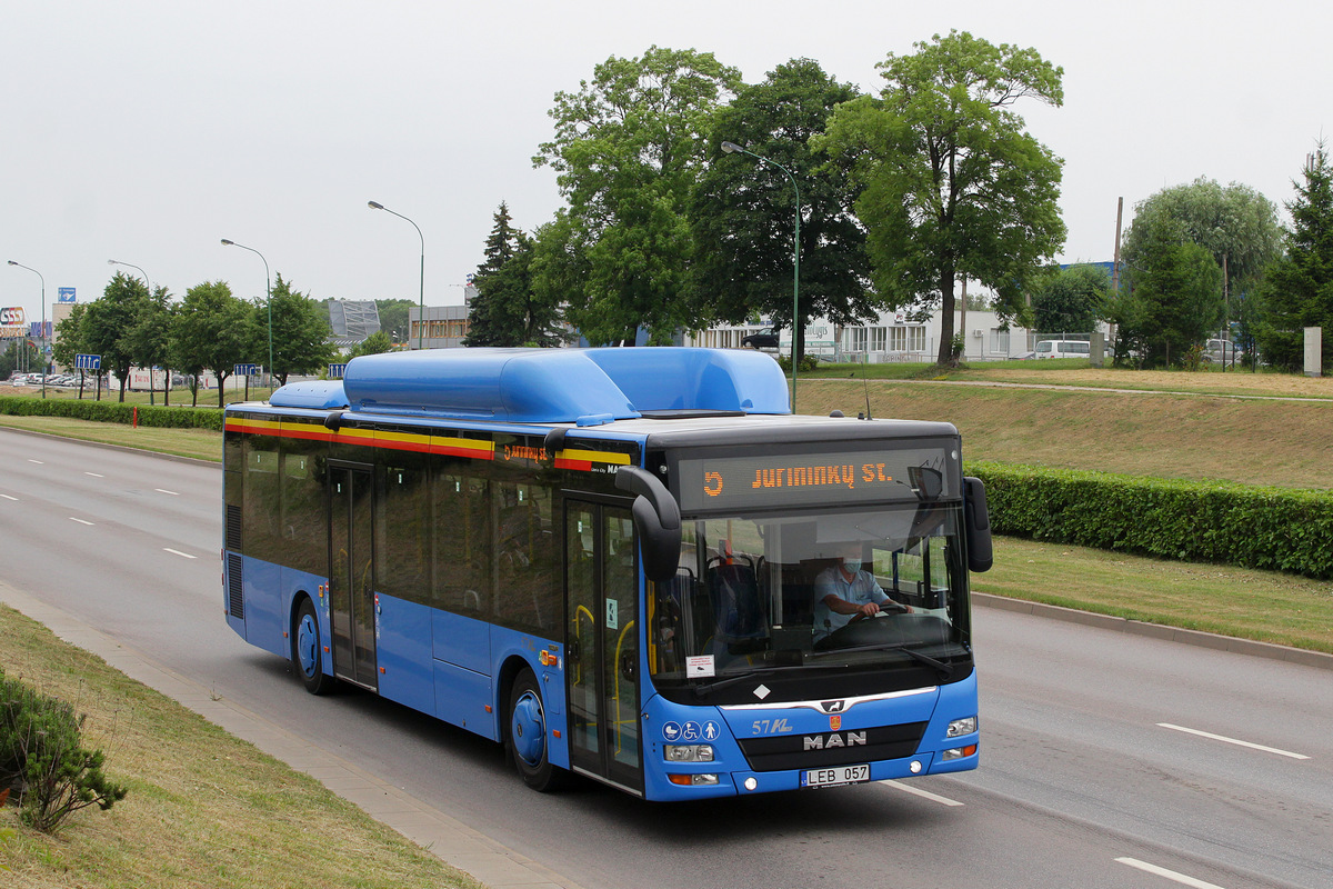 Lithuania, MAN A21 Lion's City NL273 CNG # 57