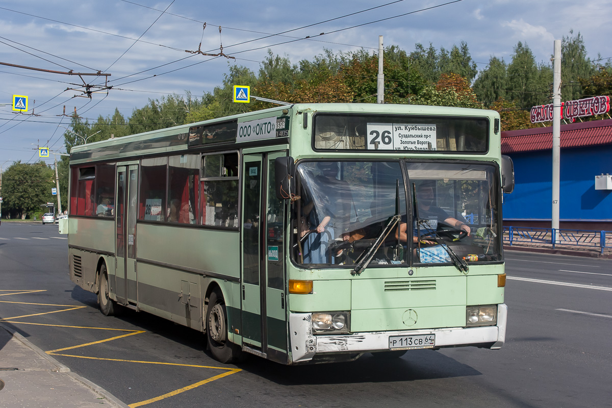 Vladimir region, Mercedes-Benz O405 # Р 113 СВ 64