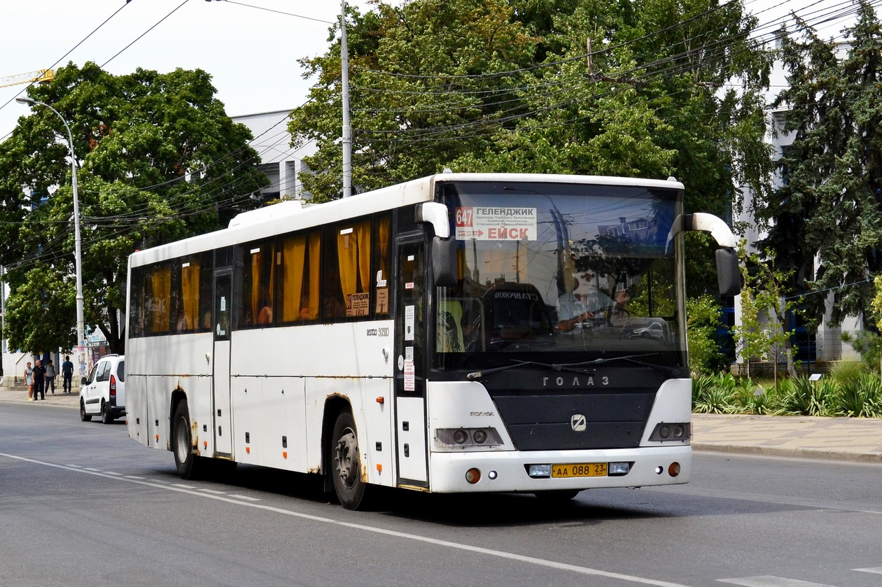 Краснодарский край, ГолАЗ-525110-10 "Вояж" № АА 088 23