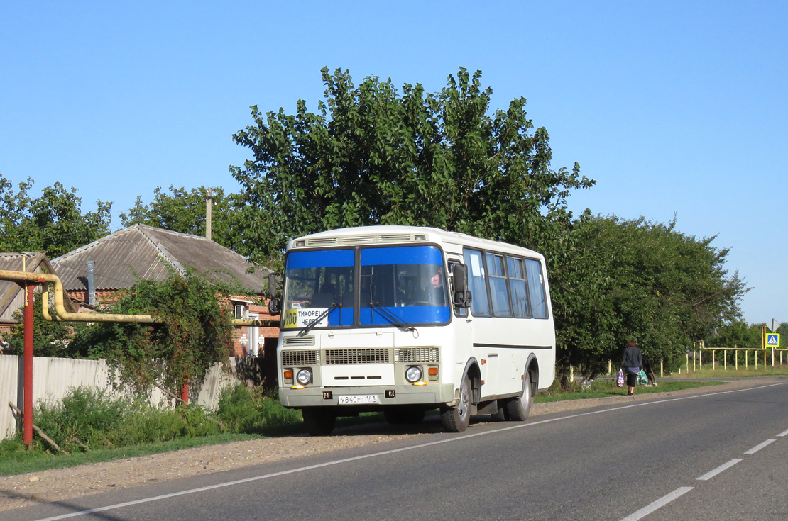 Краснодарский край, ПАЗ-32054 № У 840 РТ 161