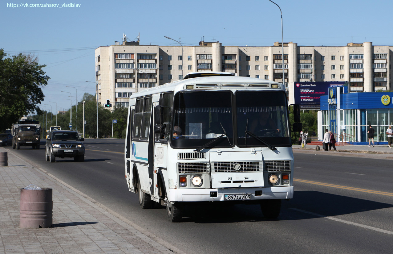 Карагандинская область, ПАЗ-32054 № 897 AAV 09