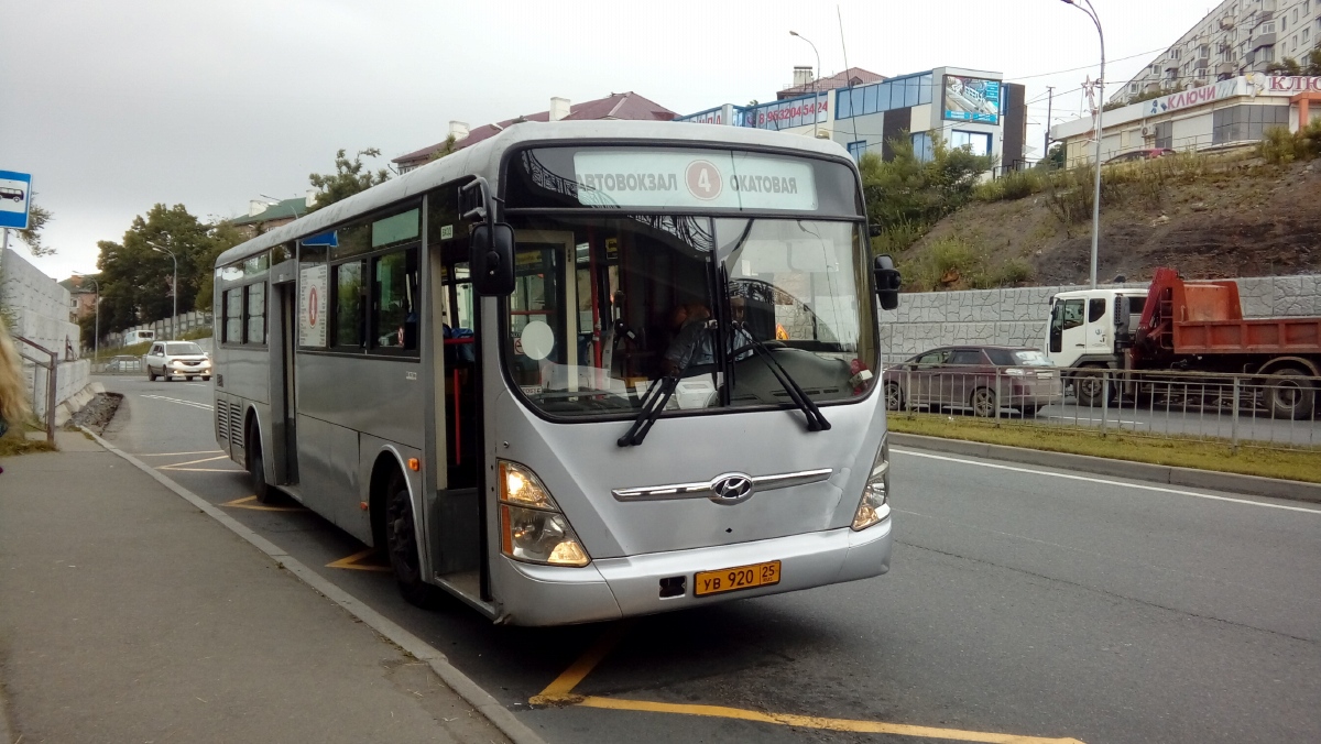 Приморский край, Hyundai New Super AeroCity 1F/L № УВ 920 25