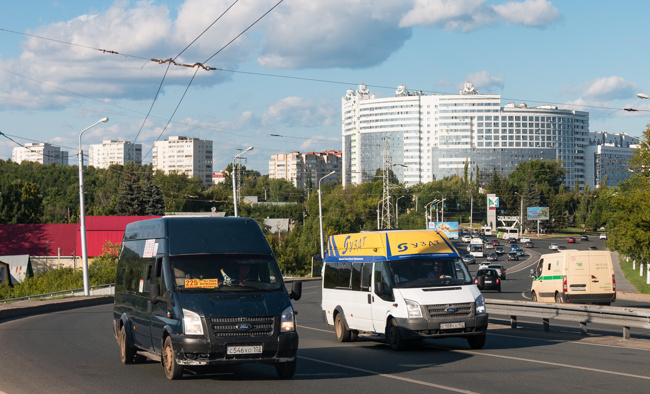 Башкортостан, Нижегородец-222702 (Ford Transit) № С 546 ХО 102; Башкортостан, Нижегородец-222708  (Ford Transit) № С 188 КА 102