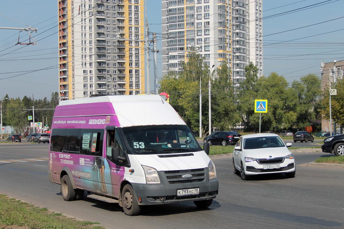 Удмуртия, Нижегородец-222708  (Ford Transit) № К 793 НС 18