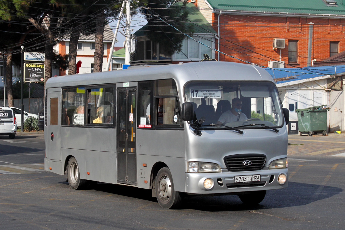 Краснодарский край, Hyundai County LWB C11 (ТагАЗ) № У 783 ТН 123