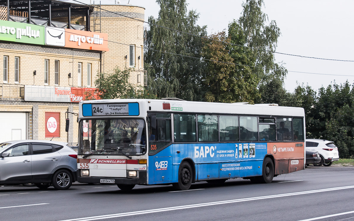 Владимирская область, Mercedes-Benz O405N № 535