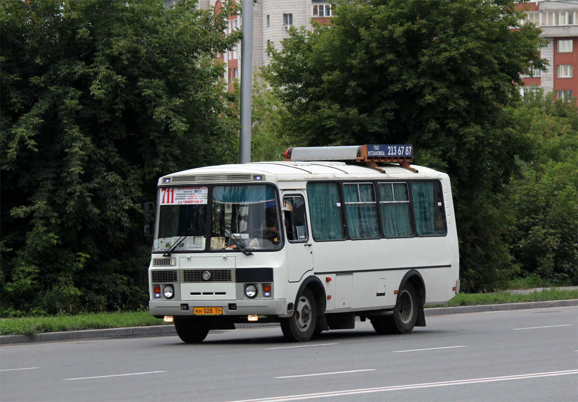 Новосибирская область, ПАЗ-32054 № 06