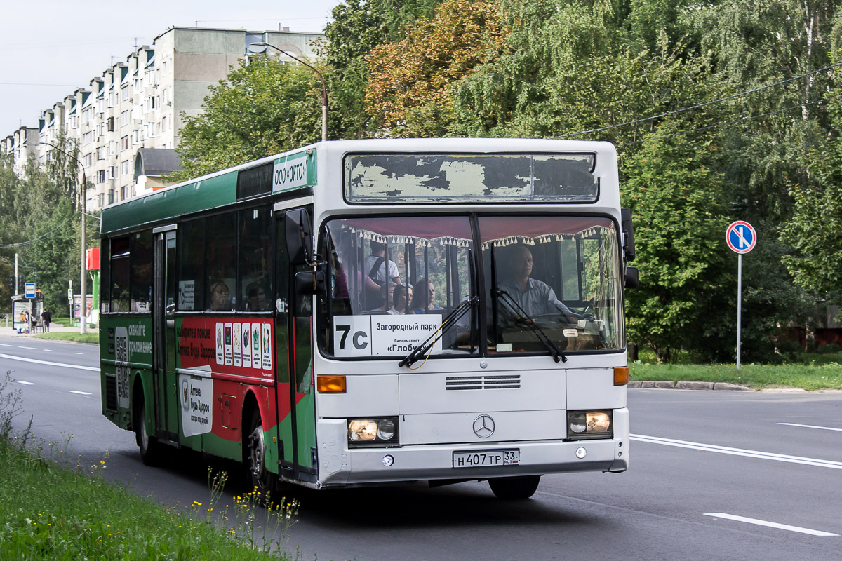 Vladimir region, Mercedes-Benz O405 # Н 407 ТР 33