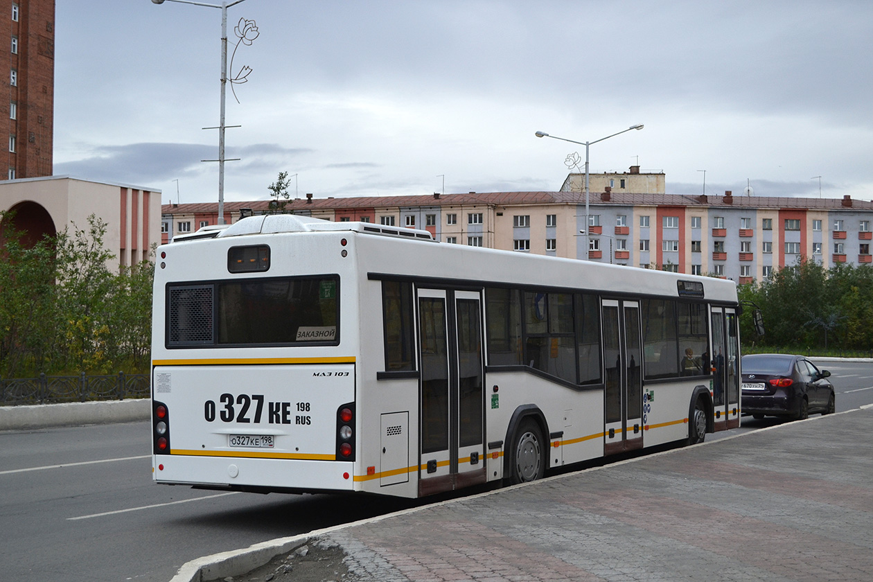 Санкт-Петербург, МАЗ-103.486 № О 327 КЕ 198