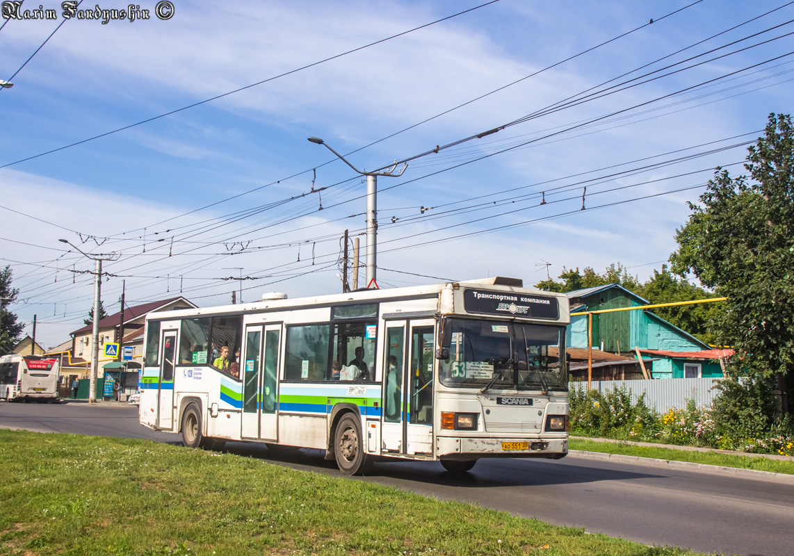 Алтайский край, Scania CN113CLL MaxCi № АО 551 22