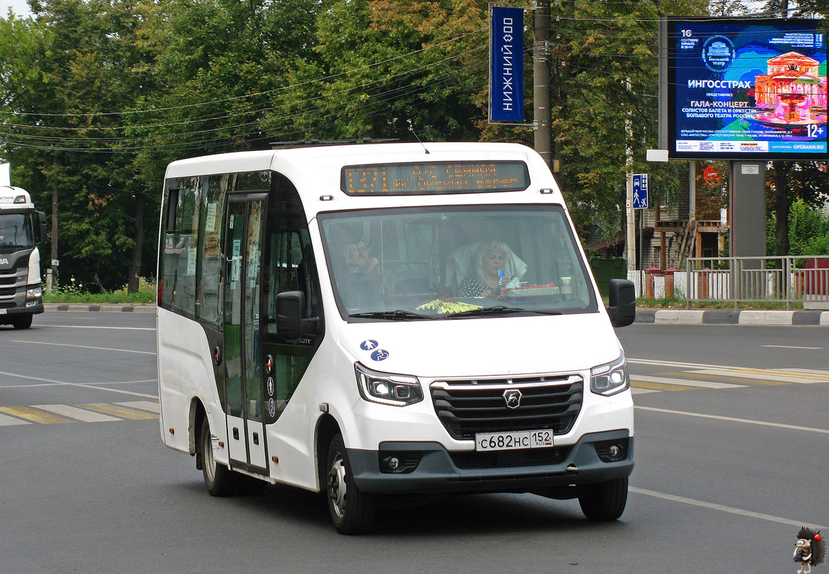 Нижегородская область, ГАЗ-A68R52 City № С 682 НС 152 Нижегородская область, ГАЗ-A68R52 City № С 682 НС 152