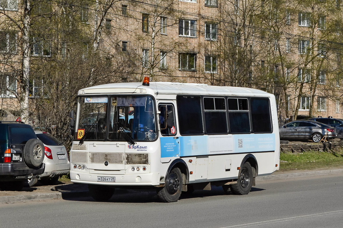 Архангельская область, ПАЗ-32053 № М 326 КТ 29