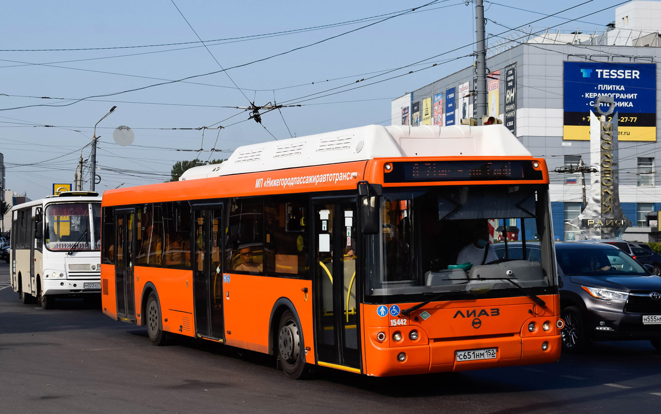Нижегородская область, ЛиАЗ-5292.67 (CNG) № 15442