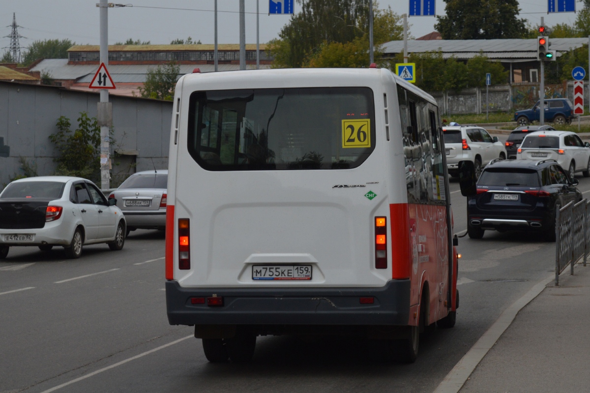 Пермский край, ГАЗ-A64R45 Next № М 755 КЕ 159