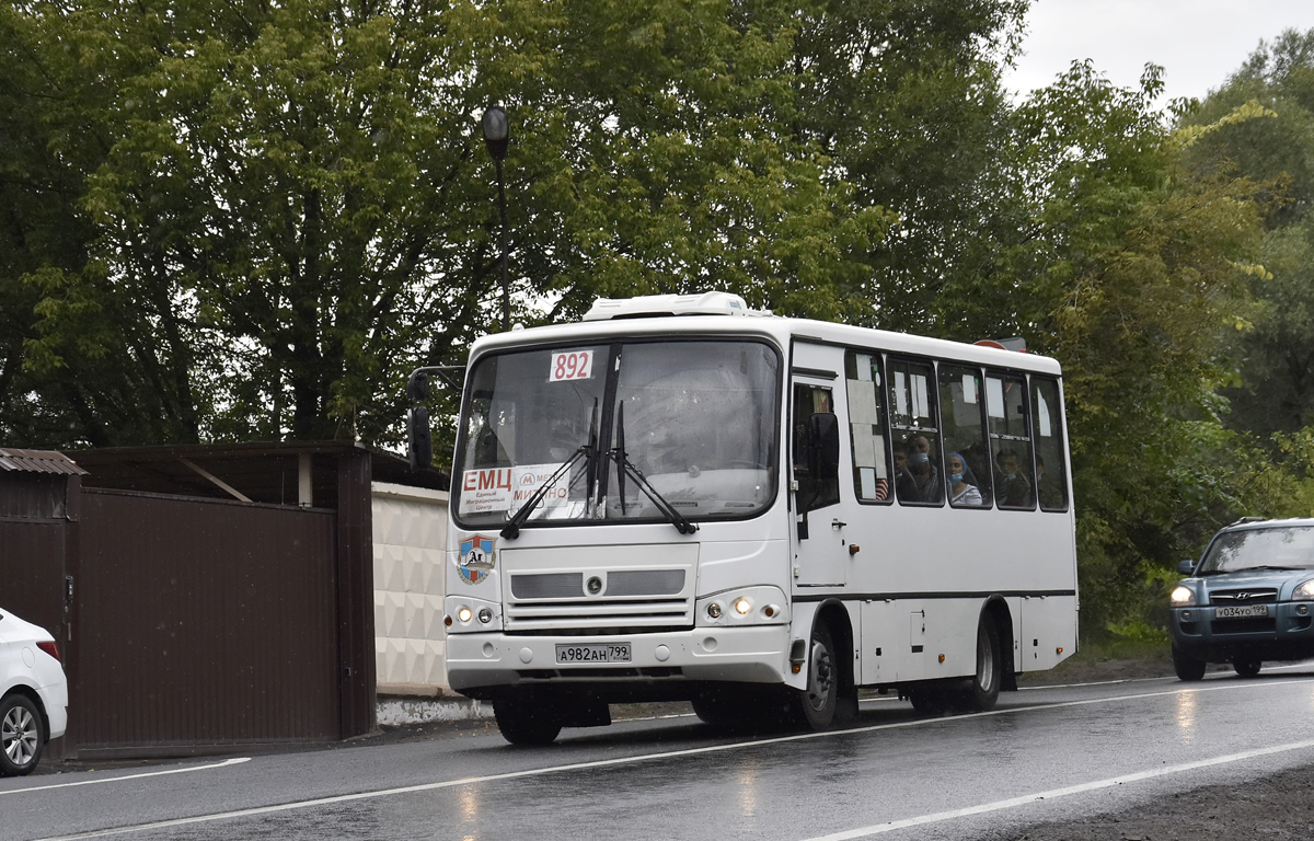 Московская область, ПАЗ-320402-04 № А 982 АН 799