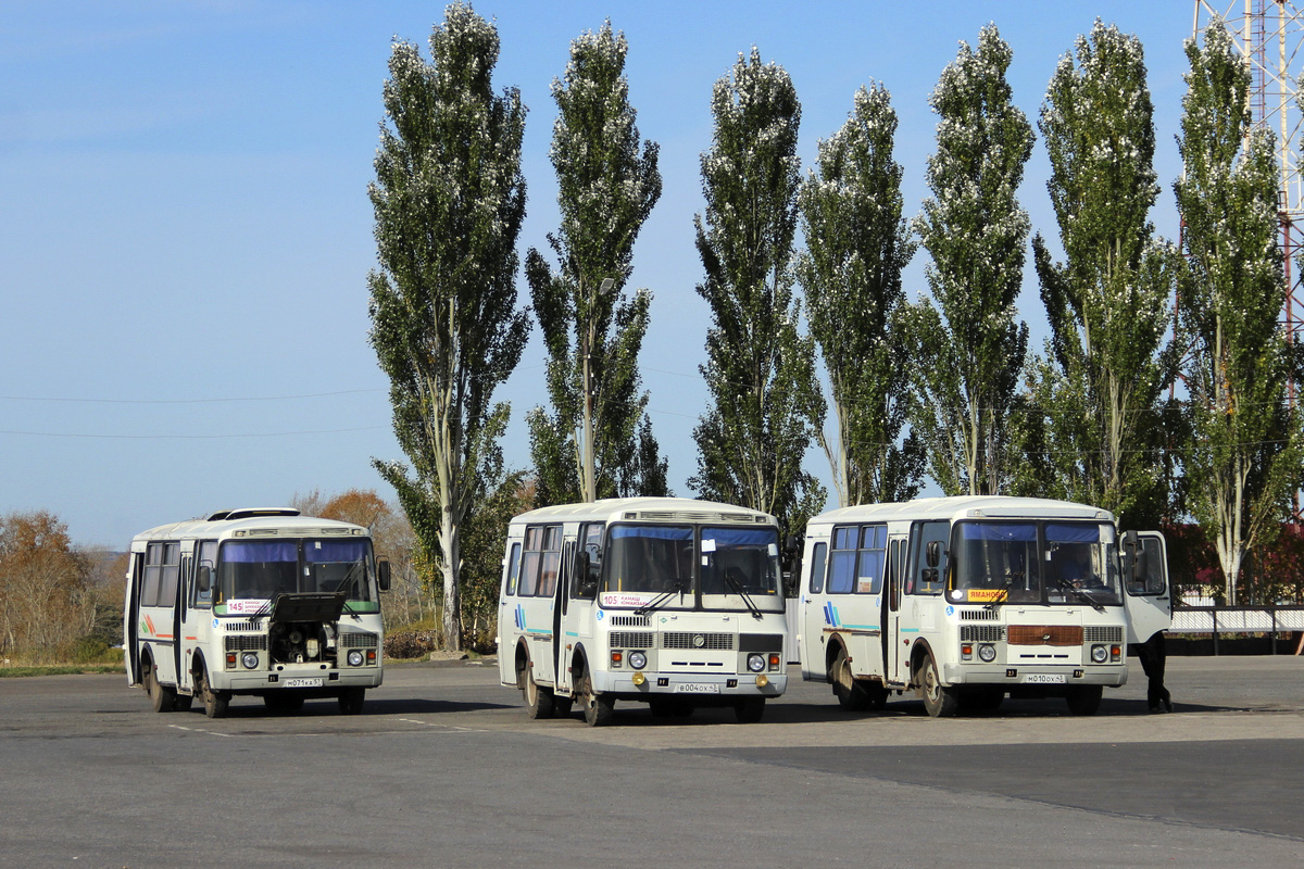 Чувашия, ПАЗ-32054 № М 071 КА 57; Чувашия, ПАЗ-32053 № В 004 ОХ 43; Чувашия, ПАЗ-32053 № М 010 ОХ 43