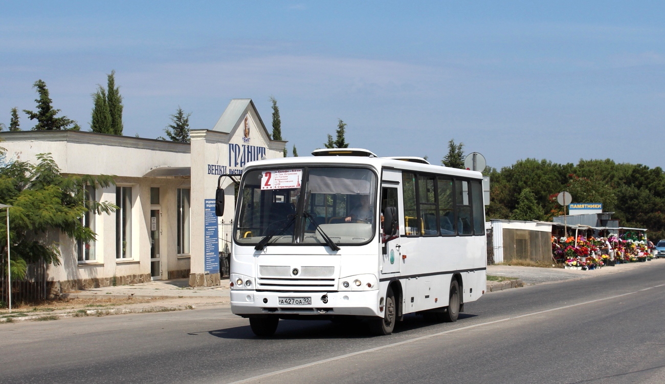 Севастополь, ПАЗ-320402-04 № А 427 ОА 92