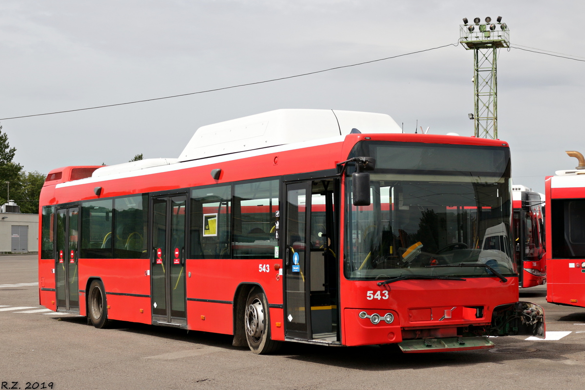 Литва, Volvo 7700 CNG № 543