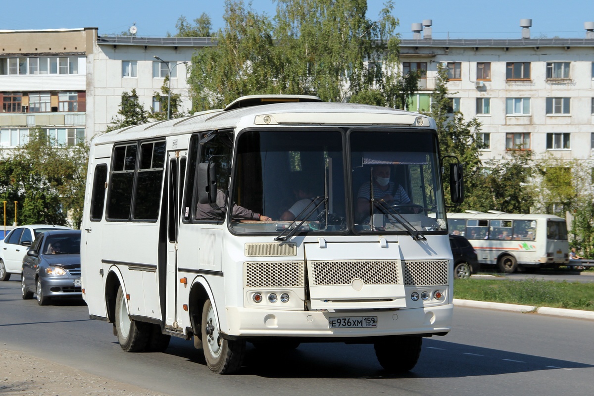 Пермский край, ПАЗ-32053 № Е 936 ХМ 159