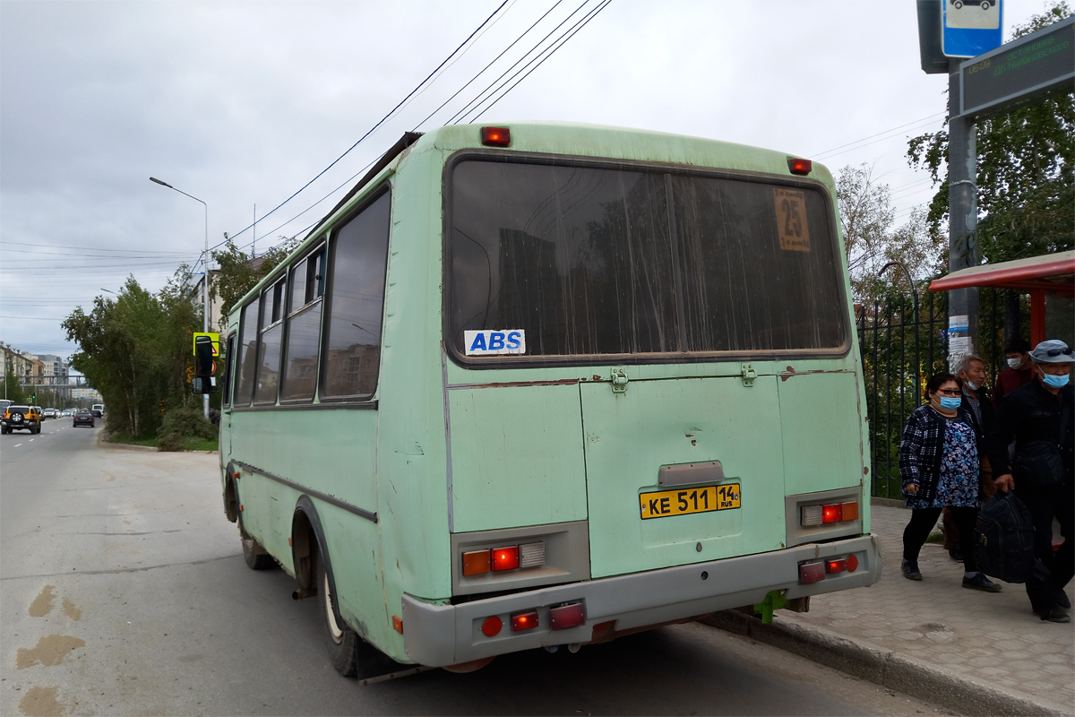 Саха (Якутия), ПАЗ-32054 № КЕ 511 14