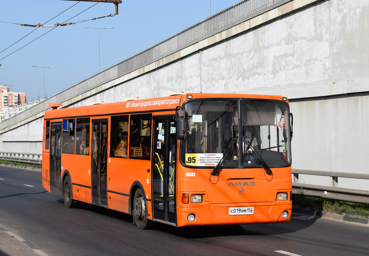 Нижегородская область, ЛиАЗ-5293.60 № 15502