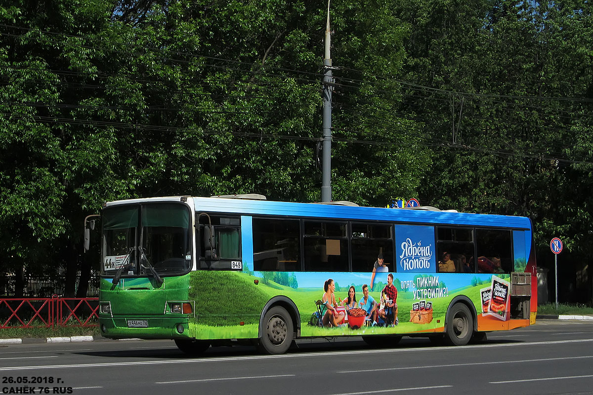 Ярославская область, ЛиАЗ-5293.53 № 849