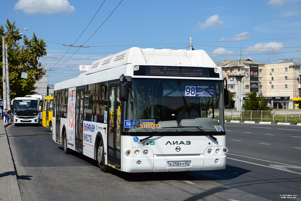 Республика Крым, ЛиАЗ-5292.67 (CNG) № К 258 РУ 82