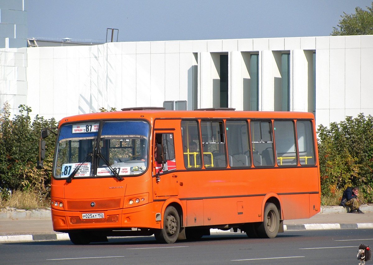 Нижегородская область, ПАЗ-320414-05 "Вектор" № Р 025 АТ 152