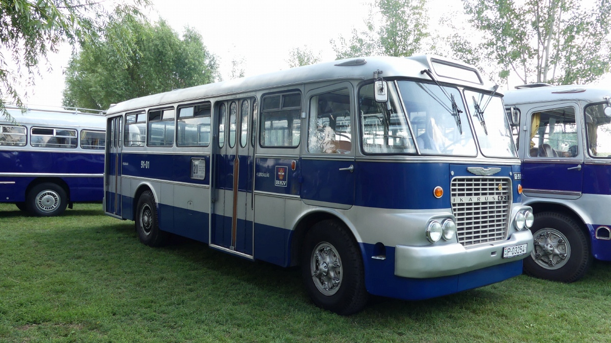 Hungary, Ikarus 620 # 91-01; Hungary — XIII. Nemzetközi Ikarus, Csepel és Veteránjármű Találkozó, Folyás (2021)