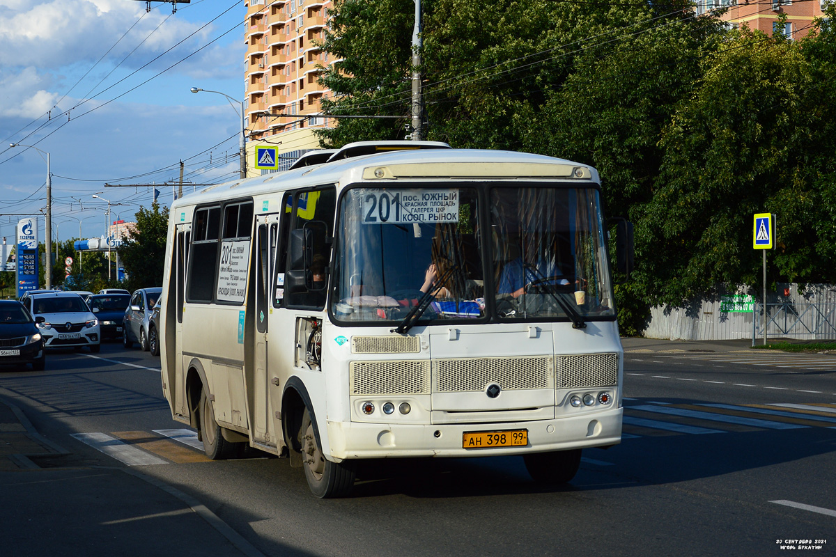 Krasnodar region, PAZ-32054 # АН 398 99