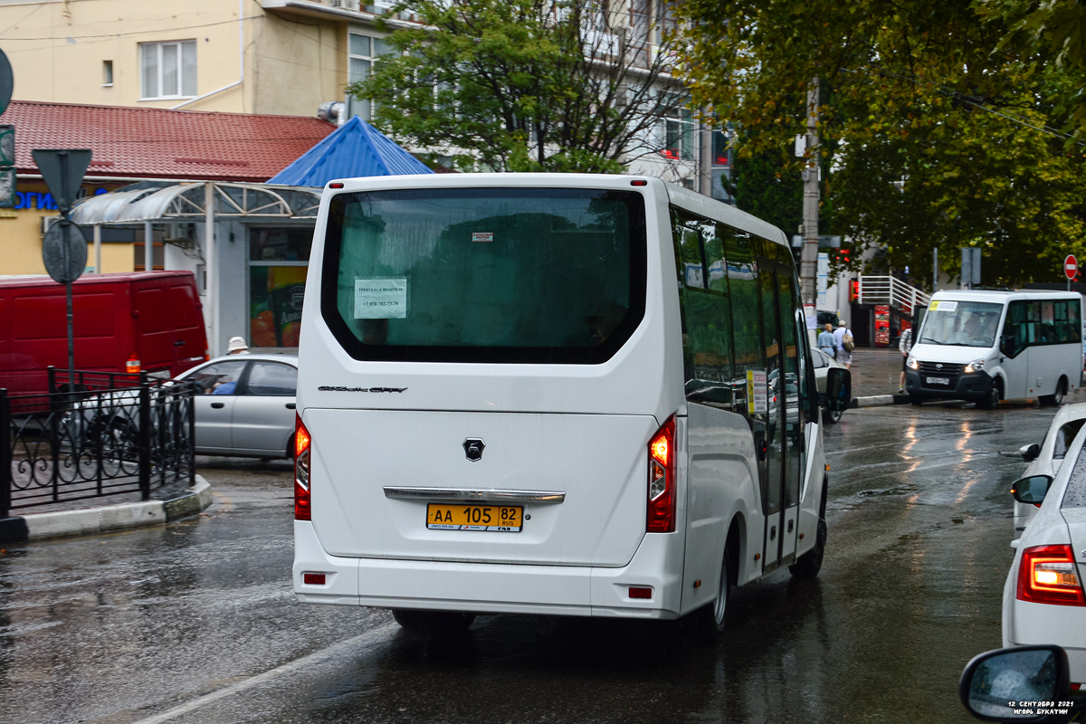 Республика Крым, ГАЗ-A68R52 City № АА 105 82