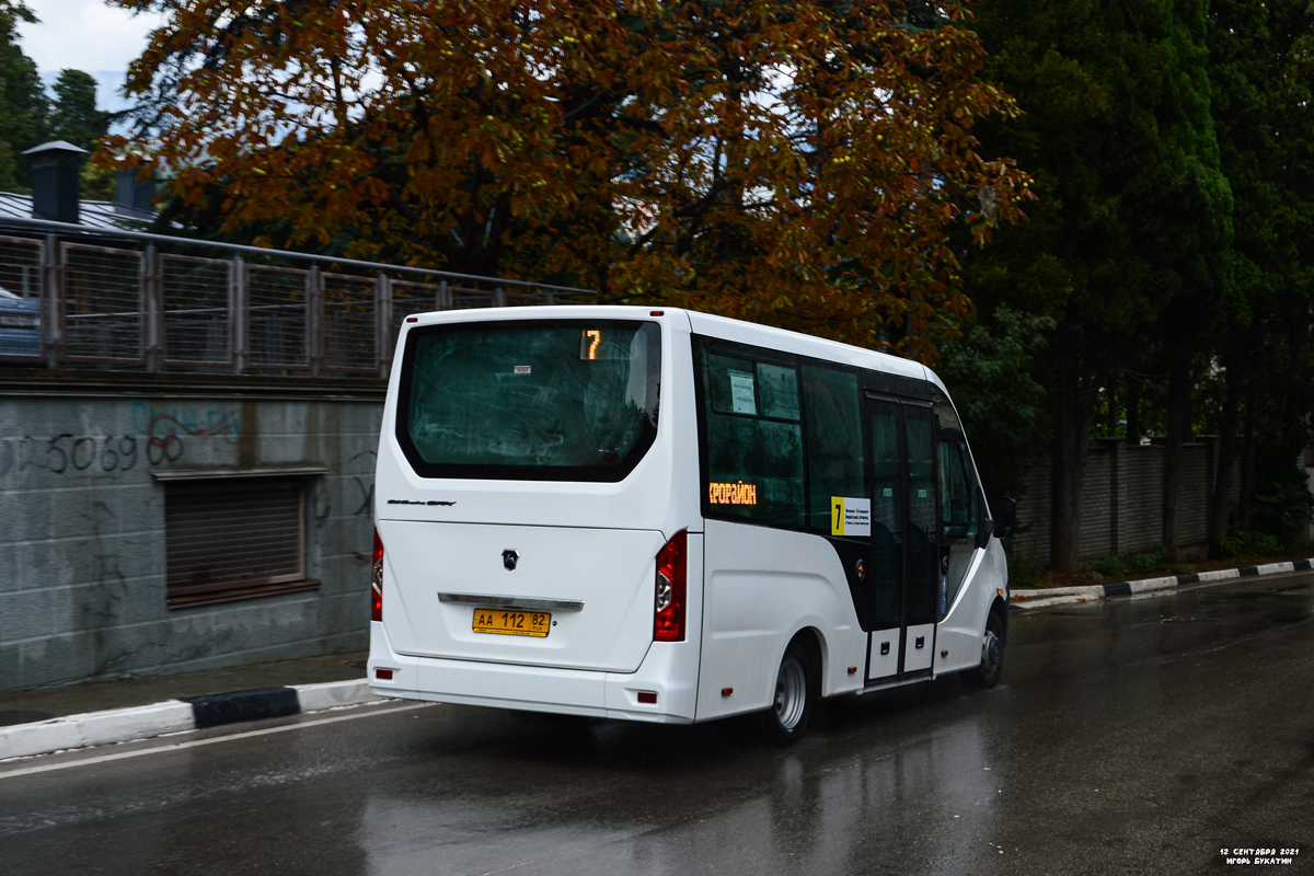 Республика Крым, ГАЗ-A68R52 City № АА 112 82