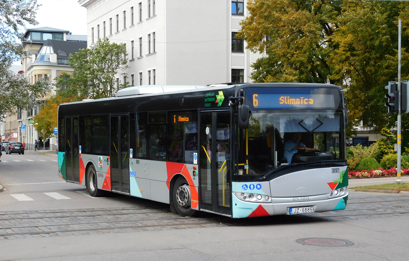 Латвия, Solaris Urbino III 12 № 8207