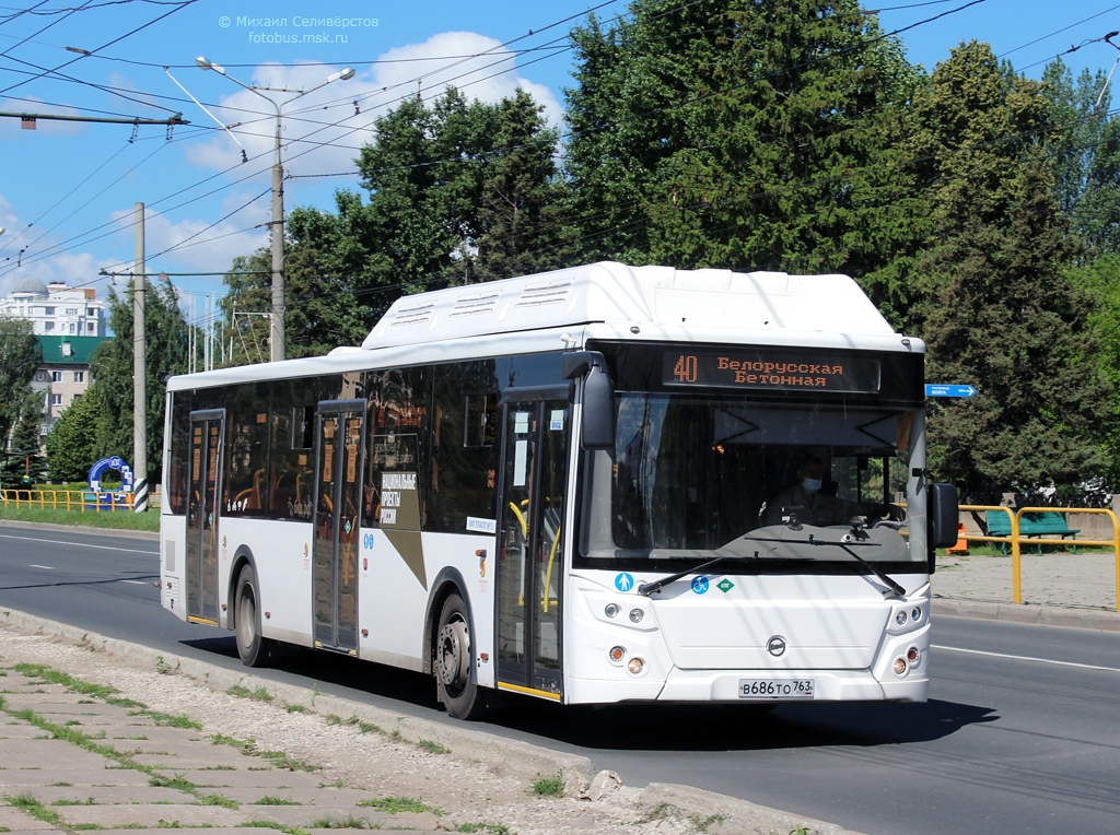 Самарская область, ЛиАЗ-5292.67 (CNG) № В 686 ТО 763