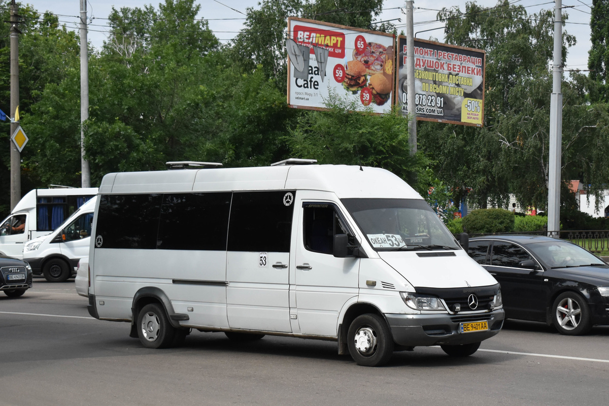 Николаевская область, Mercedes-Benz Sprinter W904 413CDI № BE 9401 AA