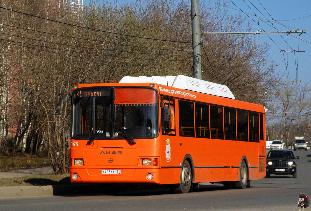 Нижегородская область, ЛиАЗ-5256.57 № 15212